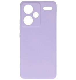 Coque TPU couleur tendance Redmi Note 13 Pro Plus violet