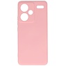 Coque en TPU couleur tendance Redmi Note 13 Pro Plus rose