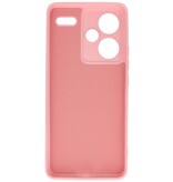 Funda TPU Color Moda para Redmi Note 13 Pro Plus Rosa