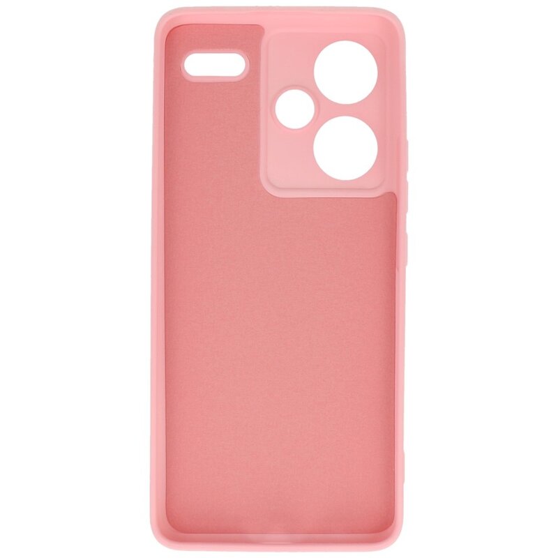 Funda TPU Color Moda para Redmi Note 13 Pro Plus Rosa