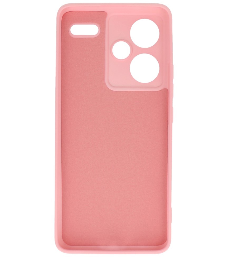 Coque TPU Couleur Mode pour Redmi Note 13 Pro Plus Rose