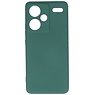 Custodia in TPU color moda per Redmi Note 13 Pro Plus verde scuro