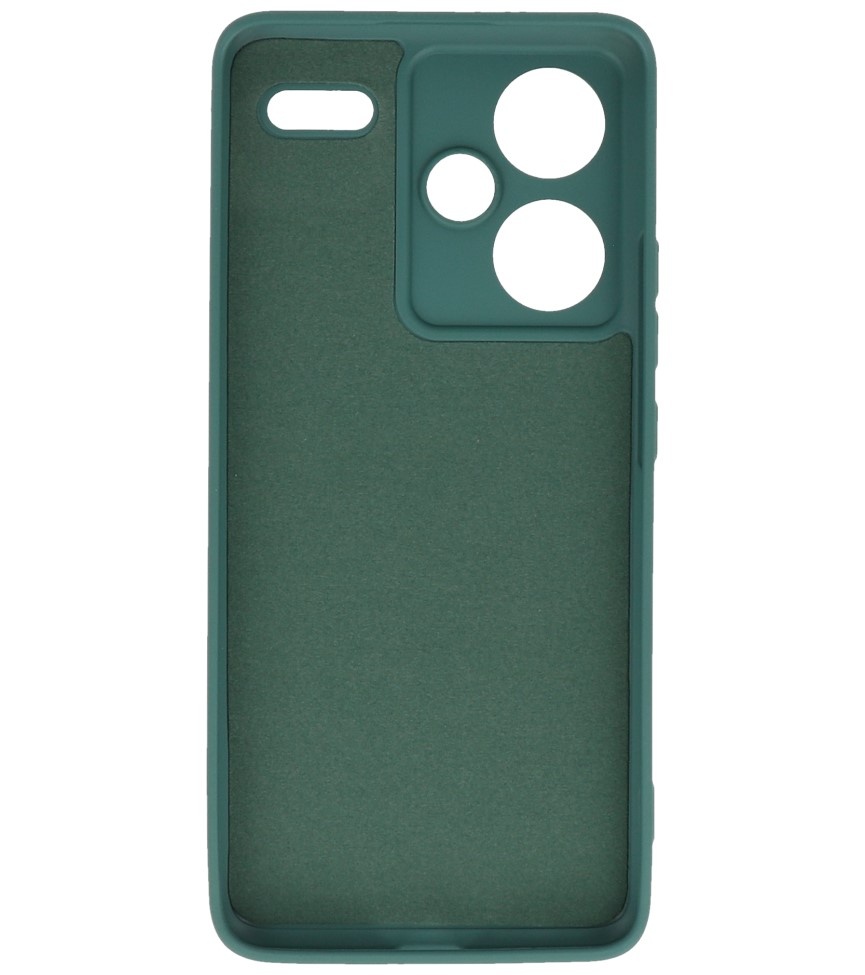 Fashion Color TPU Case for Redmi Note 13 Pro Plus Dark Green