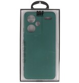 Fashion Color TPU-Hülle für Redmi Note 13 Pro Plus Dunkelgrün