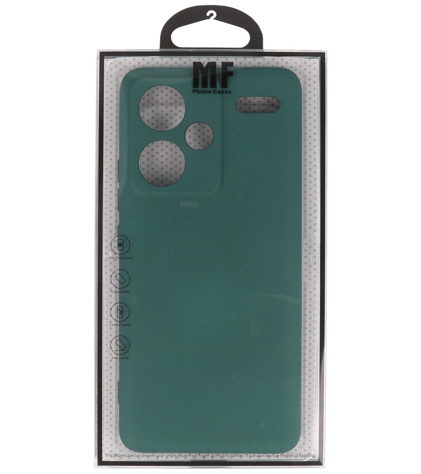 Fashion Color TPU Case for Redmi Note 13 Pro Plus Dark Green