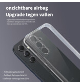 Coque transparente anti-jaunissement pour Samsung Galaxy A35