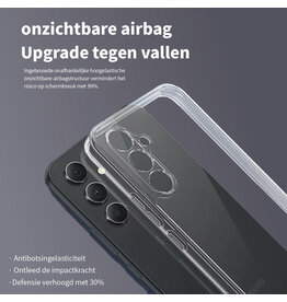 Anti-Yellowing Transparent Case for Samsung Galaxy S24 Plus