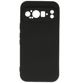 Coque en TPU couleur tendance Google Pixel 9 noir