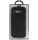 Funda de TPU de color de moda para Google Pixel 9 Negro