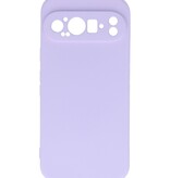 Fashion Color TPU Case for Google Pixel 9 Purple