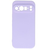 Custodia in TPU colorata alla moda per Google Pixel 9 Viola