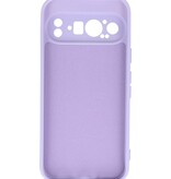 Fashion Color TPU Case for Google Pixel 9 Purple