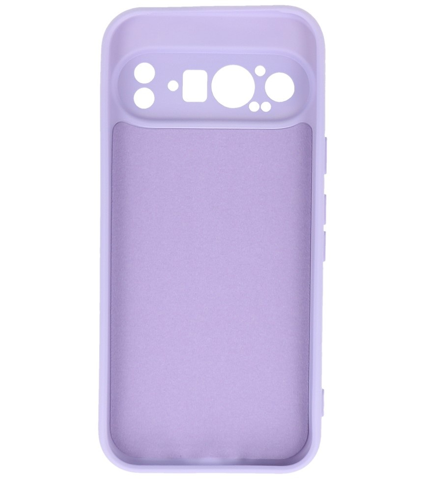 Fashion Color TPU Case for Google Pixel 9 Purple