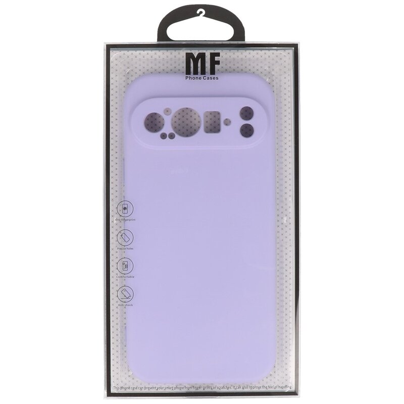 Custodia in TPU colorata alla moda per Google Pixel 9 Viola
