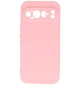 Custodia in TPU colorata alla moda per Google Pixel 9 rosa