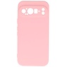 Coque en TPU couleur tendance Google Pixel 9 rose