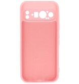 Custodia in TPU colorata alla moda per Google Pixel 9 rosa