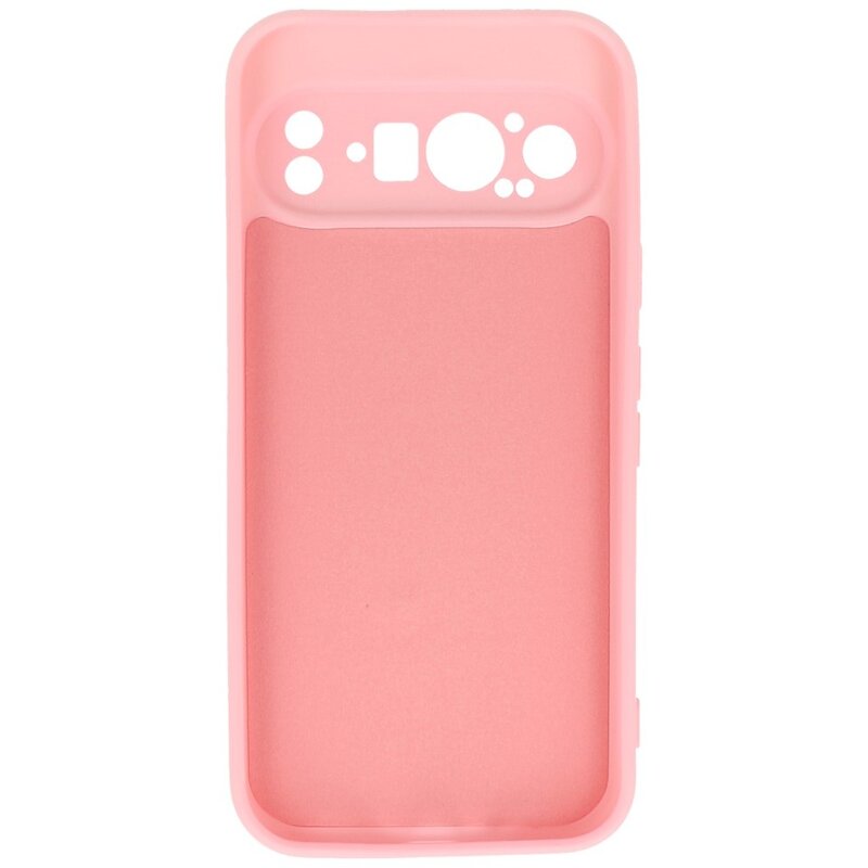 Funda de TPU de color de moda para Google Pixel 9 Rosa