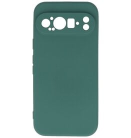 Fashion Color TPU Case Google Pixel 9 Dark Green