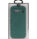 Fashion Color TPU-cover til Google Pixel 9 Dark Green