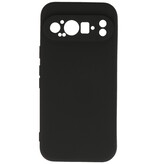 Modische farbige TPU-Hülle für Google Pixel 9 Pro, Schwarz