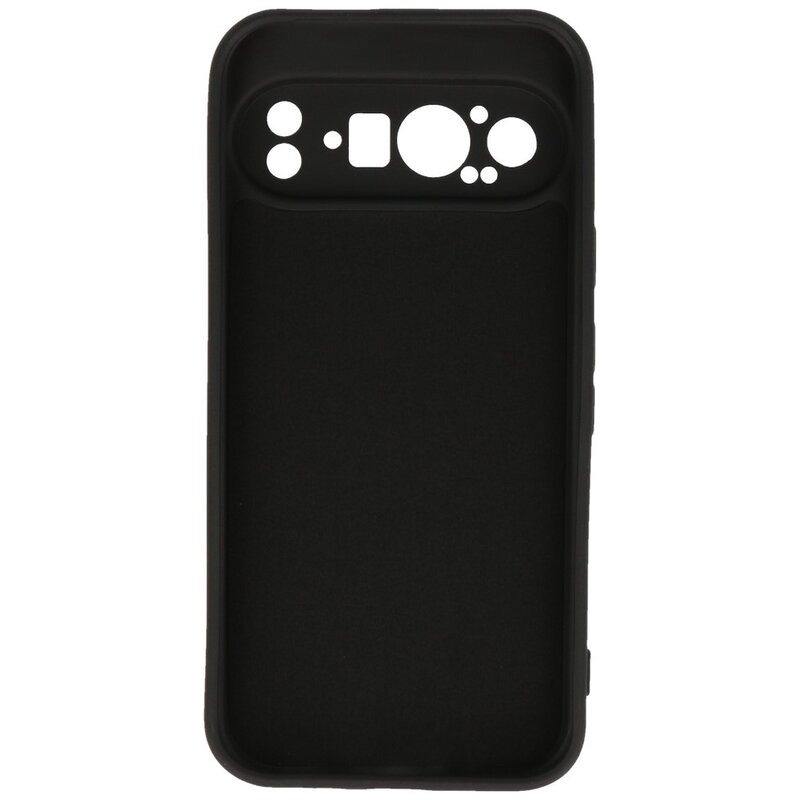 Modische farbige TPU-Hülle für Google Pixel 9 Pro, Schwarz