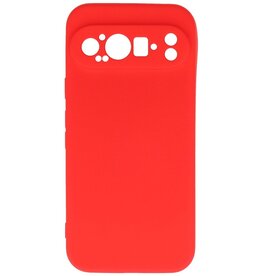 Custodia in TPU colorata alla moda per Google Pixel 9 Pro rossa