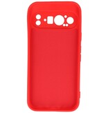 Custodia in TPU colorata alla moda per Google Pixel 9 Pro rossa