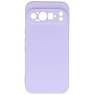 Coque en TPU couleur tendance Google Pixel 9 Pro violet