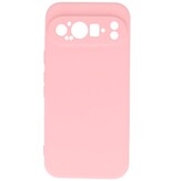 Custodia in TPU colorata alla moda per Google Pixel 9 Pro rosa