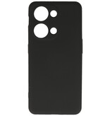 Modische farbige TPU-Hülle für OnePlus Nord 3 5G, Schwarz