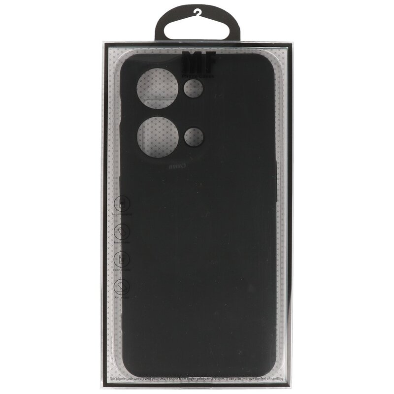 Funda de TPU de color de moda para OnePlus Nord 3 5G Negro