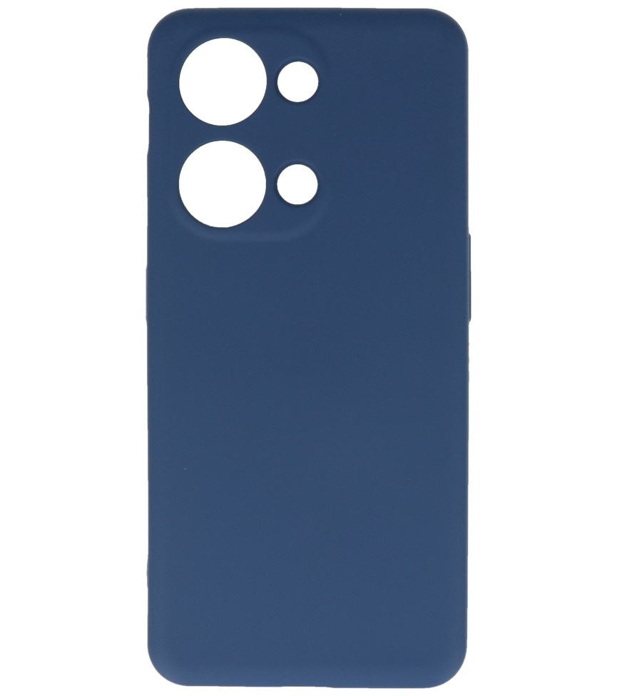 Modische farbige TPU-Hülle für OnePlus Nord 3 5G, Marineblau