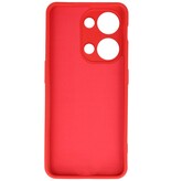 Funda de TPU de color de moda para OnePlus Nord 3 5G Rojo
