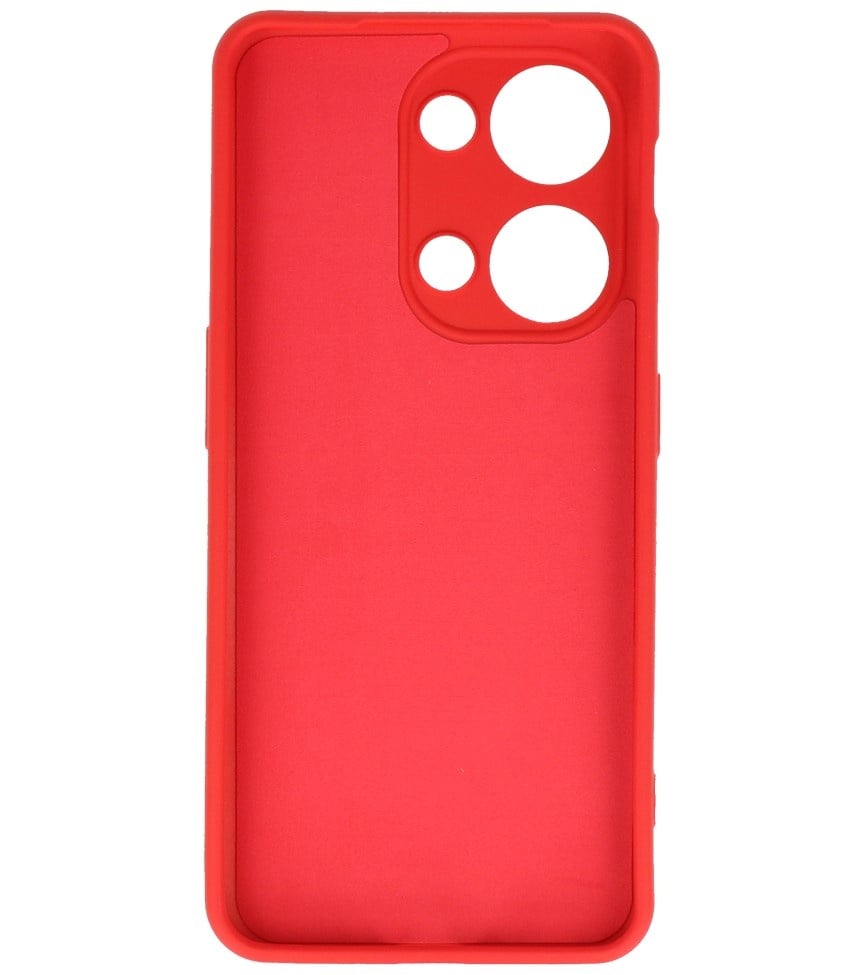 Fashion Color TPU Case for OnePlus Nord 3 5G Red