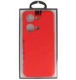 Funda de TPU de color de moda para OnePlus Nord 3 5G Rojo