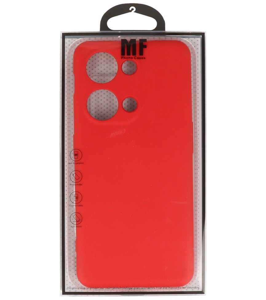 Fashion Color TPU Case for OnePlus Nord 3 5G Red