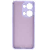 Funda de TPU de color de moda para OnePlus Nord 3 5G Púrpura