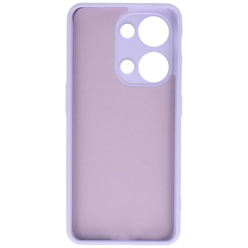 Funda de TPU de color de moda para OnePlus Nord 3 5G Púrpura