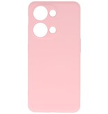 Funda de TPU de color de moda para OnePlus Nord 3 5G Rosa