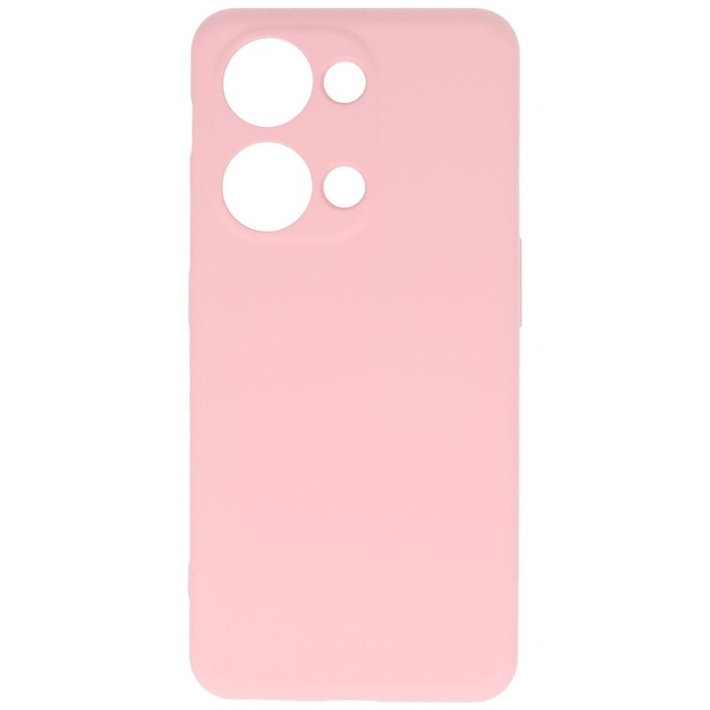 Funda de TPU de color de moda para OnePlus Nord 3 5G Rosa