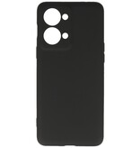 Modische farbige TPU-Hülle für OnePlus Nord 2T, Schwarz