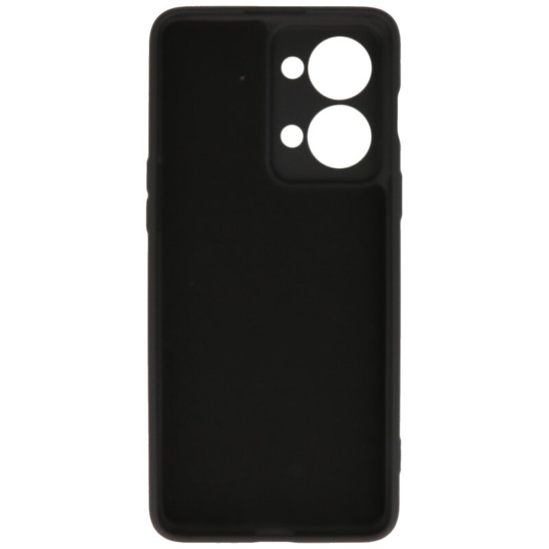 Funda de TPU de color de moda para OnePlus Nord 2T Negro