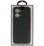 Modische farbige TPU-Hülle für OnePlus Nord 2T, Schwarz