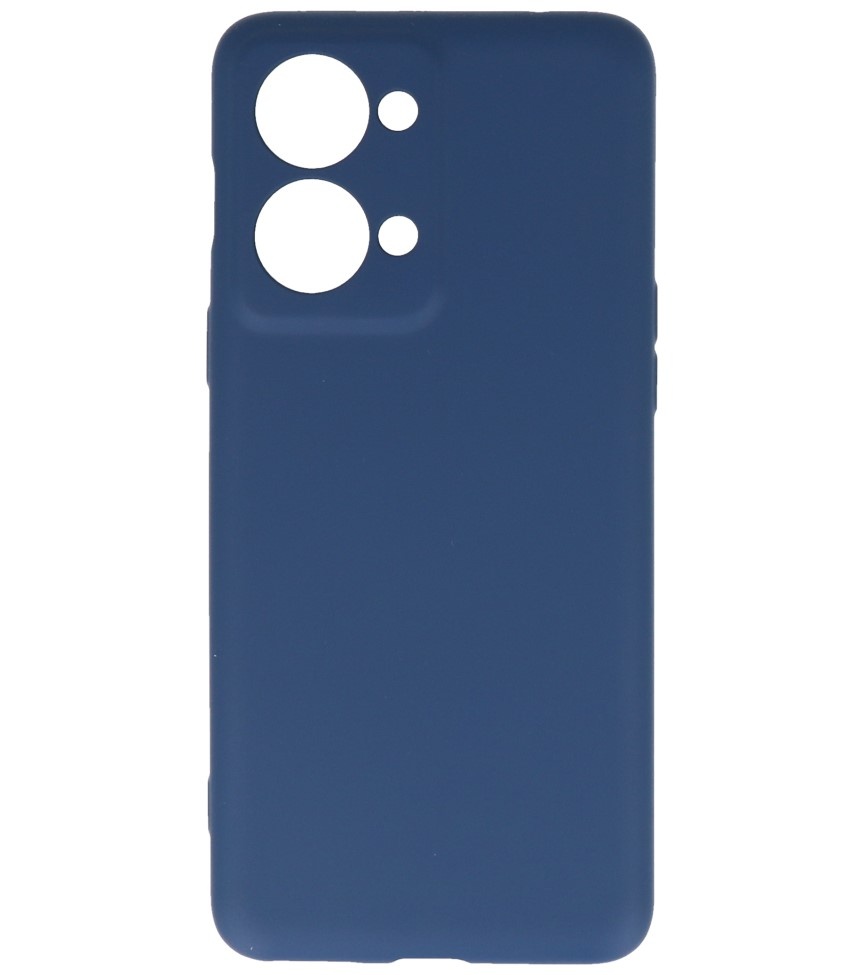 Coque en TPU couleur tendance pour OnePlus Nord 2T, bleu marine