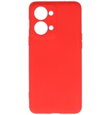 Funda de TPU de color de moda para OnePlus Nord 2T Rojo