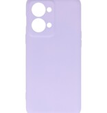 Fashion Color TPU Case for OnePlus Nord 2T Purple