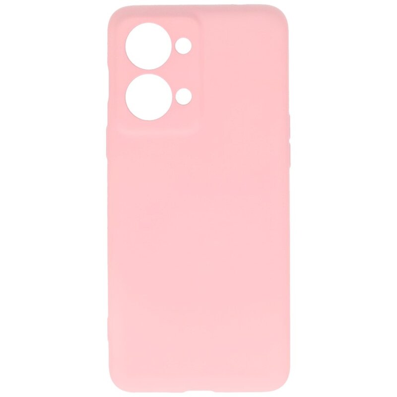 Fashion Color TPU-cover til OnePlus Nord 2T Pink