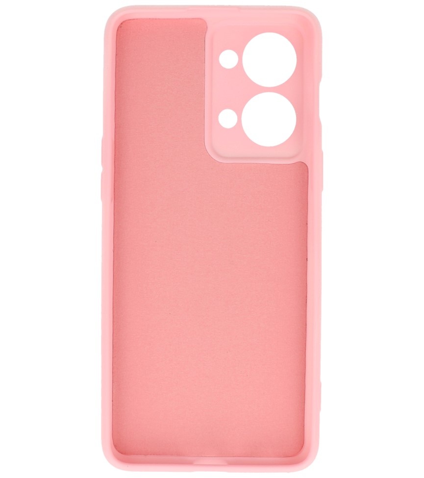 Coque TPU Couleur Mode pour OnePlus Nord 2T Rose