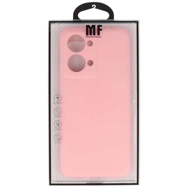 Fashion Color TPU-cover til OnePlus Nord 2T Pink
